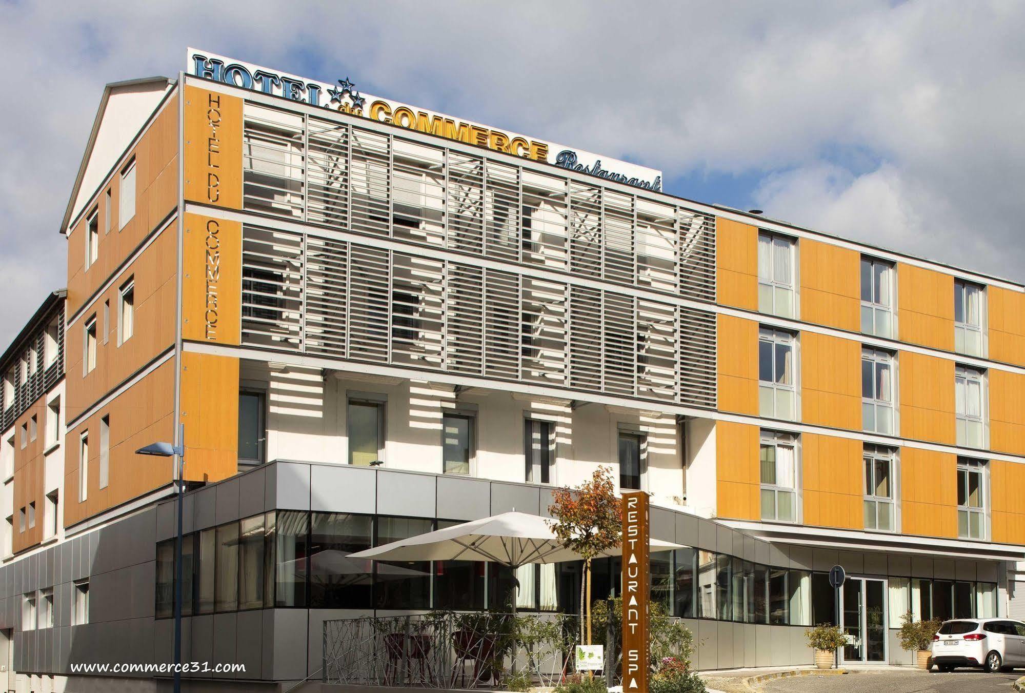 Hotel Du Commerce Spa แซ็ง-โกแด็งส์ ภายนอก รูปภาพ